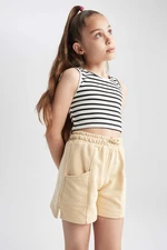 DEFACTO Girl Sweatshirt Fabric Shorts