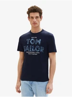 Dark blue men's T-Shirt Tom Tailor - Men