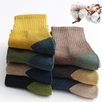 2021 New Japanese Harajuku Socks Winter Warm Men's Socks Thicke Terry Breathable High Quality Casual Business Socks Cotton Male