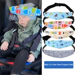 Baby Car Safety Belt Auto Seat Belts Sleep Aid Head Support For Kids Toddler Travel Fixed Strap