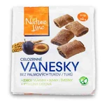 NATURE LINE VANESKY celozrnné sušienky so slivkami a fruktózou