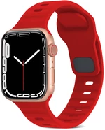 4wrist Silikonový řemínek pro Apple Watch 38/40/41 mm - Red