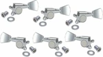 Gotoh SG381 04 Tuners L3 + R3 Chrome Chrome Mécanique pour guitare