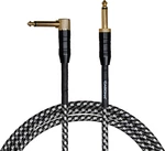 Cascha Professional Line Guitar Cable 6 m Gerade Klinke - Winkelklinke Instrumentenkabel