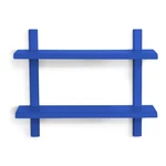 Niebieska wielopoziomowa metalowa półka 60 cm Hola – Spinder Design