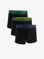 Set of three Under Armour M UA Perf Cotton 3in boxer shorts