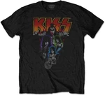Kiss Tricou Neon Band Black S