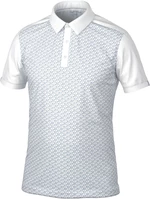 Galvin Green Mio Mens Polo Shirt Grey/White M Camiseta polo