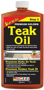Star Brite Premium Golden Teak Oil 950 ml Čistič na teak, Teakový olej