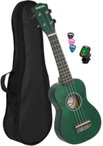 Cascha HH 3972 EN Ukelele soprano Verde