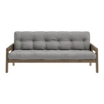 Szara rozkładana sofa 204 cm Grab – Karup Design