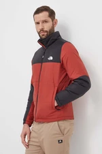 Bunda The North Face GOSEI PUFFER pánská, červená barva, přechodná, NF0A8795POJ1