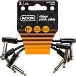 Dunlop MXR 3PDCPR03 Ribbon Patch Cable 3 Pack Noir 8 cm Angle - Angle