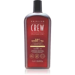 American Crew 3 in 1 Ginger + Tea 3 v 1 šampón, kondicionér a sprchový gél pre mužov 1000 ml