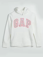 White girly sweatshirt with GAP logo