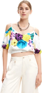 Desigual Dámsky top Blus Bernadette Regular Fit 23SWBW181000 XS