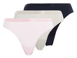 Tommy Hilfiger 3 PACK -dámske nohavičky Bikini UW0UW04329-0VX XL