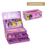 COLOURING STATIONERY SET BRIEFCASE BARBIE