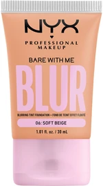 NYX PROFESSIONAL MAKEUP Bare With Me Blur Tint 06 Soft Beige make-up, 30 ml