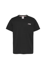 Tommy Jeans T-Shirt - TJM REGULAR CORP LOGO C NECK black