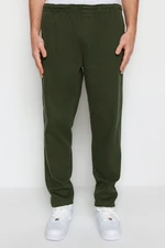 Trendyol Khaki Regular Fit Gabardine Trousers