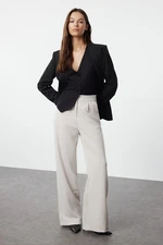 Trendyol Beige Wide Leg Woven Trousers