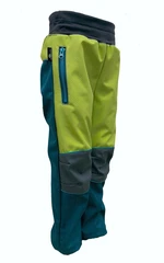 Summer softshell trousers - kerosene-green