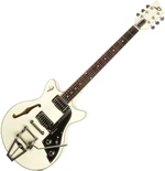 Duesenberg Fullerton TV White Gitara semi-akustyczna