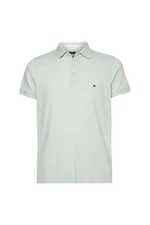 Tommy Hilfiger Polo shirt - MOULINE SLIM POLO green