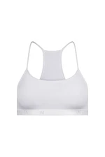 Nikola girl's bra with narrow straps - white