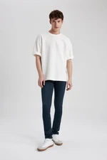 DEFACTO Super Skinny Fit Slim Fit Normal Waist Extra Narrow Leg Jean Trousers