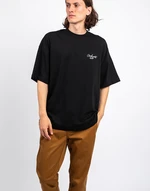 Tričko Carhartt WIP S/S Signature Script T-Shirt Black / Wax