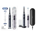 ORAL-B Elektrický zubní kartáček iO9 Series Duo Pack Black/Rose Extra Handle 2 ks