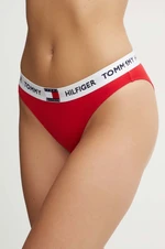 Kalhotky Tommy Hilfiger červená barva, UW0UW05617