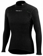 Castelli Flanders Warm Long Sleeve Biancheria intima funzionale Black S