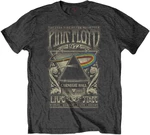 Pink Floyd Maglietta Carnegie Hall Poster Unisex Charcoal Grey S