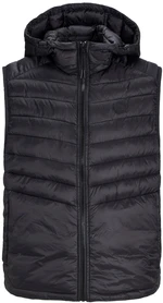 Jack&Jones Pánská vesta JJESPRINT 12258452 Black XL