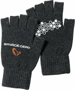 Savage Gear Des gants Knitted Half Finger Glove XL