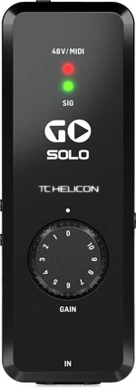 TC Helicon GO-SOLO iOS és Android Audio interfész