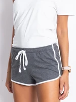 Dark grey sweat shorts