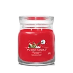 YANKEE CANDLE Signature Vonná sviečka stredná 2 knôty Christmas Eve 368 g