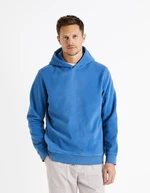 Celio Mikina fleece s kapucí Deminute - Pánské