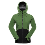 Women's jacket with PTX membrane ALPINE PRO ZARRA treetop