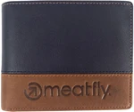 Meatfly Eddie Premium Leather Tárca Navy/Brown