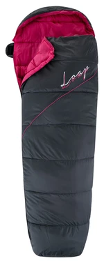 Women's mummy sleeping bag LOAP LAGHAU L Grey/Pink