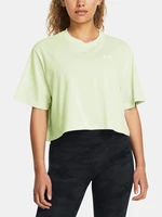 Under Armour Women's T-Shirt UA W BOXY CROP LOGO SS - Ladies