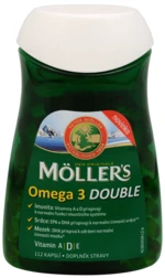 MÖLLERS OMEGA 3 Double 112 kapsúl