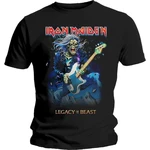 Iron Maiden T-shirt Eddie on Bass Unisex Black 2XL