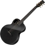 Enya Music X4 Pro Mini Acoustic Plus Black Guitare Jumbo acoustique-électrique