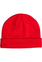 MSTRDS Short Cuff Knit Beanies Beanie - Red